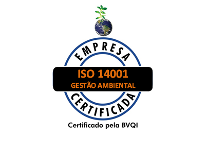 ISO 14001 - Certificado pela BVQI