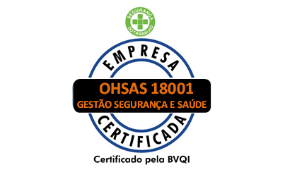 OHSAS 18001 - Certificado pela BVQI